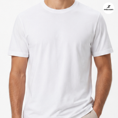 COTTON WHITE TSHIRT