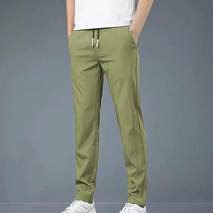4 WAY STRETCHABLE LYCRA PISTA GREEN TRACKPANT - Fitness Assets