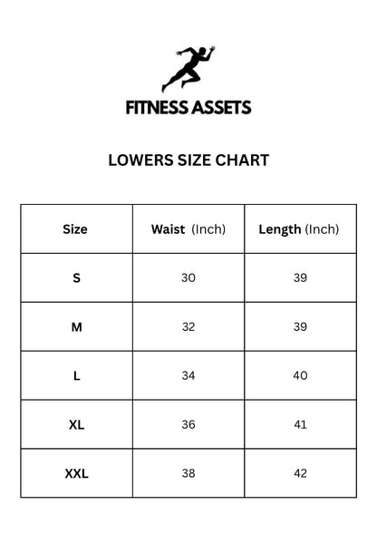 4 WAY STRETCHABLE LYCRA BLACK TRACKPANT