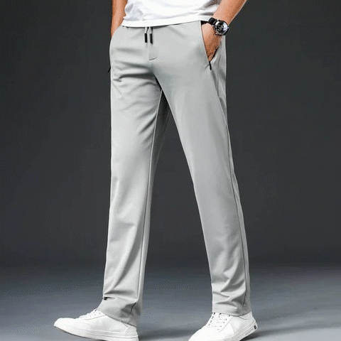 4 WAY STRETCHABLE LYCRA BLACK AND DARK GREY COMBO TRACKPANTS - Fitness Assets